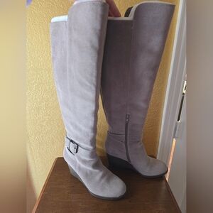 Sole Society Women's Knee-High Boots - Taupe 7.5